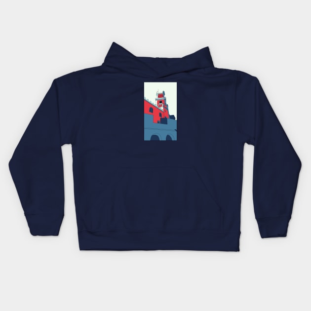 Palácio da Pena - Number 1 Kids Hoodie by InfiniTrevo